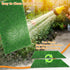 2 Pack (18*23 inch) LOOBANI Dog Grass Pee Pads, Artificial Grass Pads for Potty Tray, Fake Grass for Dogs to Pee On