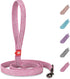 WAUDOG Recycled Cotton Dog Leash, 6 Ft / 10 Ft, Eco-Friendly Collar for Small Medium & Large Dogs, Reflective