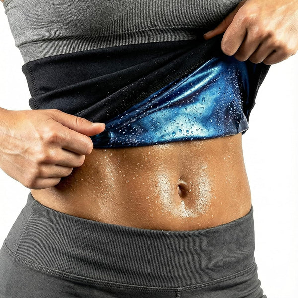 Geyoga Waist Trimmer Sweat Waist Trainer Wrap Stomach Wraps for Women Bodybuilding