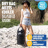 Sun Ninja Floating Dry Bag Cooler, Waterproof Outdoor Cooler with Padded Shoulder Strap, 20L