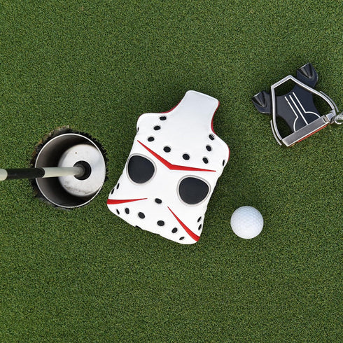 Putter Covers Hockey Goalie Mask, Strong Magnetic Mallet Putter Cover, Blade Putter Headcover