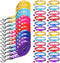 Amylove 48 Pcs Dog Collar and Leash Set, Polypropylene Adjustable Puppy Collars for Medium Small Dogs, Vivid Color,