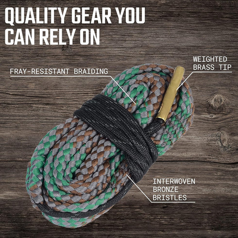 Gun Snake, Reusable and Compact Gun Cleaning Rope