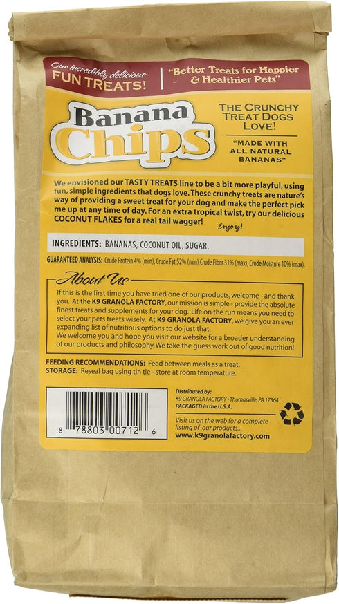 K9 Granola Factory Banana Chips Dog Treats