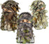 Sintege 3 Pieces Hunting Face Mask, Camouflage Leafy Hat Ghillie Covering for Turkey Hunting Gear