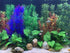 BEGONDIS 2 Pcs Artificial Water Plants | Fish Tank Aquarium Decorations, Made of Soft Plastic