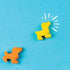 Puffed Dog Treats with Prebiotics and Probiotics - Chicken & Cheddar Cheese (16oz) - Made in USA