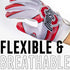 Franklin Sports Youth NCAA Football Receiver Gloves - Kids Receiver Gloves with Team Logos