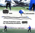 Vikingstrength 360° Resistance Running Training Bungee Band for Speed, Agility, and Strength - Gym Equipment