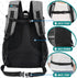 PetAmi Dog Backpack Carrier, Heather Gray, Airline Approved for Small & Large Cats, Ventilated Soft Sided