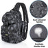 PLUSINNO Fishing Backpack Tackle Bag, Water-Resistant with Rod Holder, Ideal Fishing Gifts
