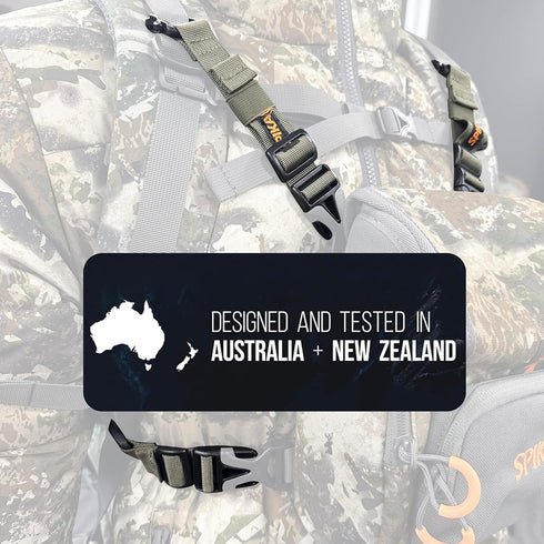 SPIKA Backpack Buckle Connect Chest Pack, Snap Pack Strap, Suitable Hunting Backpack with Binocular Harness