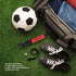 SPORTBIT Ball Pump for Sports Balls - Hand Pump for Volleyball, Basketball, Football & Soccer Balls - 5 Needles Set