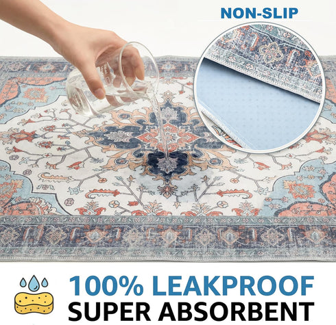 36" x36" Washable Pee Pads for Dogs,Great Urine Absorbent Reusable Puppy Training Pads,Waterproof,Leak-Proof & Non-Slip