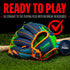Franklin Sports Kids Teeball Glove + Foam Ball Sets - Meshtek Youth Gloves for Kids + Toddlers - 9.5" Left + Right Hand
