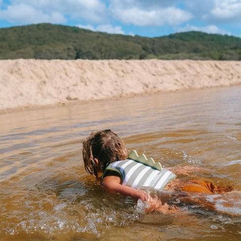 SUNNYLiFE Swim Vest - Constructed with Neoprene Plus a Secure Front Zip and Develop Water Confidence. | Toddler Swim