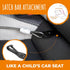 Mighty Paw Dog Seat Belt Vehicle - Chew-Proof Dog Belt with Aviation Aluminum Carabiner for Teething Puppies
