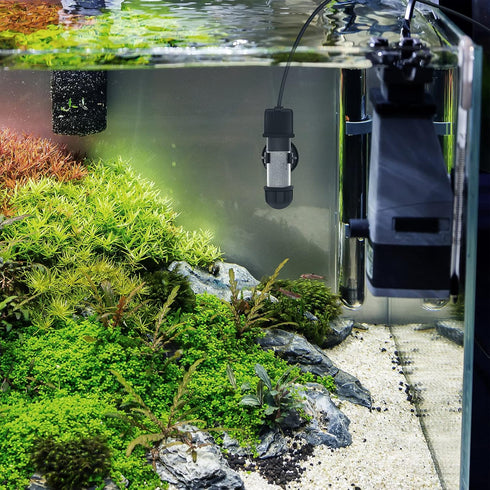 hygger Small Aquarium Betta Heater, Submersible 10W/25W/50W/100W with LED Digital Display for up to 26 Gallon