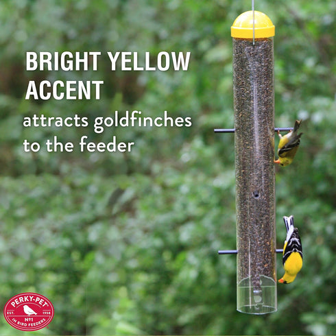 Patented Upside Down Thistle Feeder, Perky-Pet 399