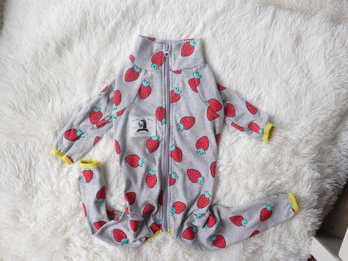 Cotton Medium Large Dog Onesie Surgery Recovery Suit, Full Covered Dog Pajamas with Long Sleeves and Zipper