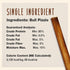 Cadet Bully Sticks for Small Dogs - High Protein, Low Fat, All-Natural Beef Pizzle Chews, Grain & Rawhide-Free (12