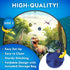 National Geographic Dart Board for Kids, 28" Reversible Dartboard with Sticky Balls, Indoor Dart Game