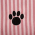 Bone Dry X-Large Pet Grooming Microfiber Towel, Striped Collection, 41x23.5", Rose