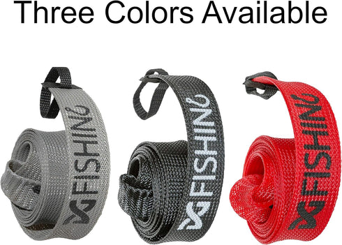 Fishing Rod Sleeve, 3 Pack 7ft Spinning Rod Protector/Rod Sock/Rod Cover