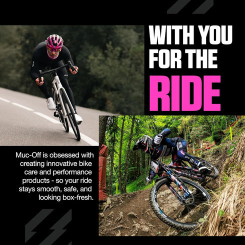 Muc-Off Bio Dry Bike Chain Lube with Microfiber Cloth | Wax-Based Formula for Smooth Gear Shifts | Creates Protective