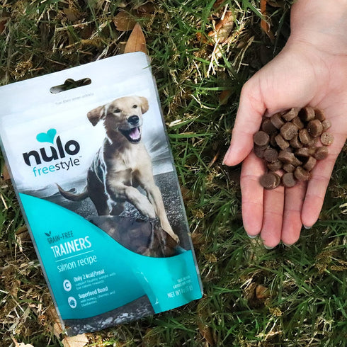 Nulo Freestyle Grain-Free Healthy Dog and Puppy Training Treats, Low Calorie Superfood Boost Ingredients, 2 Calories
