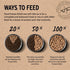 99% 12 oz Vital Essentials Freeze Dried Cat Food, Raw Chicken Soft Nibs | Complete Meal or Topper | Chicken, Organs