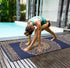 nuveti TPE Large Yoga Mat, Non-Slip Exercise Fitness Mat with Carry Bag, Extra Thick for Home Workouts