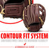 Franklin Sports Baseball Gloves - RTP Pro Fielding Glove, Infield, Outfield