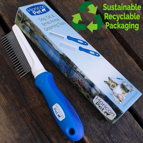 Dog Comb Set for Detangling and Grooming, Suitable for Dogs, Cats, and Small Animals