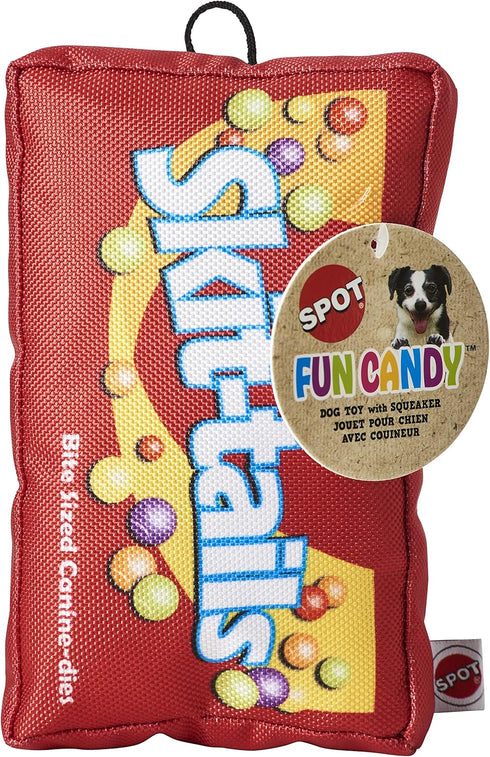 SPOT by Ethical Products Fun Candy - Whimsical Squeak Toys for Dogs - Skit-Tails
