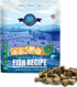 Freeze Dried Dog Food, Fish Medley Recipe, All Natural Raw Dog Food, 14oz Bag, Made in USA