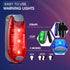 Lights(4 Pack).Clip LED Safety On Strobe&Running Lights.High Visibility Accessories Gear for Your Reflective,Bicycle