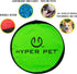 Hyper Pet Flippy Flopper 9" Flying Disc - Soft Dog Toy, Floats in Water, Pack of 5 (Colors May Vary)