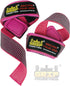 Heavy Duty Lifting Straps, Neoprene Padded, 1 Pair Wrist Wraps with Rubber Grip Support