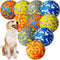 Leyndo 10 Pack Dog Balls for Aggressive Chewers - 2.5" Interactive Tennis Balls for Dogs of All Sizes