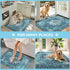 2 Pack 36"x48") Lahome Reusable Washable Puppy Pads - Super Absorbent & Waterproof Dog Training Mats for Potty, Crate