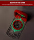 Sighting Compass Mirror, Adjustable Declination for Boy Scout Survival Camping, Base Plate Compass for Navigation
