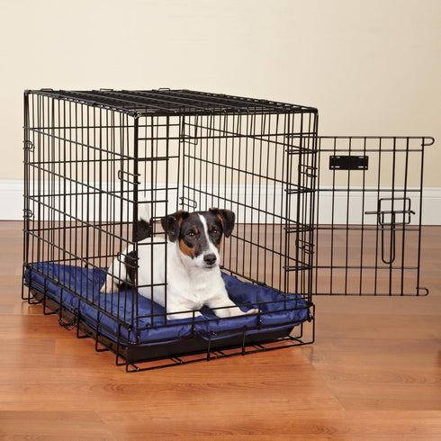 Comfortable and Durable Nylon Beds for Dogs and Cats, Water-Resistant, Medium/Large, Royal Blue