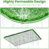 2 20x25inch Dog Grass Pad with Tray, Dog Grass Potty Patch Bathroom Mat, Washable Pee Pad for Puppy Training, Dog