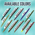 Reaction Tackle Wacky Worms/Soft Plastic Worm Stick Baits, 5.5in, 24 Pack, Durable Fishing Lures for Bass