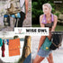 Backpacking, Wise Owl Outfitters Microfiber Camping Towel - Quick Dry Towel for Travel, Hiking, Beach, Gym & Yoga