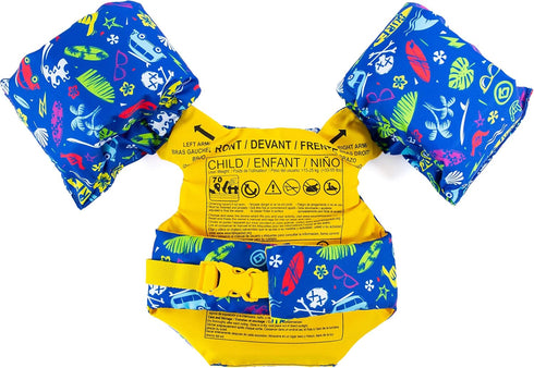 O'Brien Water Bug Kids Life Jacket, Blue, 33-55lbs