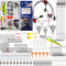 Saltwater Fishing Gear - 180pcs Surf Fishing Tackle Kit with Various Accessories
