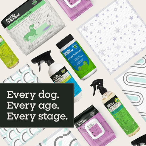 84 Count, 22" 22", Pet Life Unlimited Smart Prints Large Puppy Pads for Dogs, Potty Training Pee Pads, x Leak-Proof