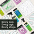 84 Count, 22" 22", Pet Life Unlimited Smart Prints Large Puppy Pads for Dogs, Potty Training Pee Pads, x Leak-Proof